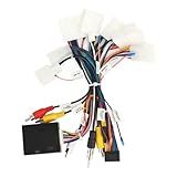 Cago De Fiação De Rádio De 16 Pinos ABS Sem Corte Adaptador De Arnês De Arnês De Carro De Carro De Corte 12V Para Camry Corollas Rav 4 4runners Tacoma Amplificador SWC