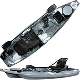 Caiaque De Pesca Flash Kayak   Cadeira Alumínio   Remo