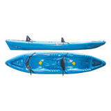 Caiaque Duplo De Lazer Solar Duo Hidro 2 Eko Cor Azul