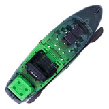 Caiaque Hunter Fishing 285 Lima Preto Brudden Sem Cooler