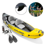 Caiaque Inflável Explorer K2 Para 2 Pessoas 68307 Intex