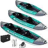 Caiaque Laxo 10-6 LA-320-2022- Aqua Marina Para 2 Pessoas C-Remo De Caiaque Incluído
