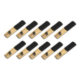 Caixa 10 Palheta Sax Alto 1 1 2 1 5 Estilo Plasticolver