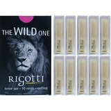 Caixa 10 Palhetas Para Sax Tenor Rigotti Wild Escolha O N 