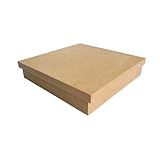 Caixa 100 MDF Cru 25x25x05 MDF CRU