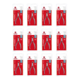 Caixa 12 Alicates Cuticula 522 Atacado Manicure Mundial