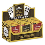 Caixa 12 Baralhos Copag Texas Hold em Poker Com