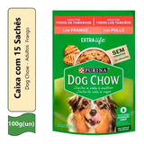 Caixa 15 Sachês Purina Dog Chow