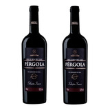 Caixa 2 Vinho Tinto Mesa Suave Selecao Pergola 750ml