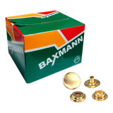 Caixa 200 Botão Pressão 80 Baxmann Cinto Bolsa Artesanato