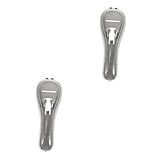 Caixa 2pcs Caixa De Armazenamento De Barbear Viagem De Navalha Recipiente De Barbear à Prova De Choque Navalhas A Granel Porta Lâmina De Barbear Mala De Viagem Volume Protetor Cara