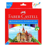 Caixa 48 Lápis De Cores Eco Lápis Ponta Max Faber Castell