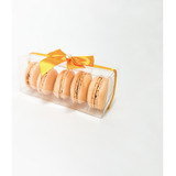 Caixa 5 Macarrons 5x5x12cm 50 Unidades Decorativas