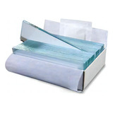 Caixa 50 Lâminas P Microscópio Ponta Lisa Lapidada 26x76mm