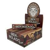 Caixa 50 Sedas Bem Bolado King Size Brown Slim Atacado