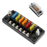 Caixa 6 Vias Porta Fusível Automotivo Universal Motorhome