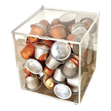 Caixa Acrílica Organizador De Cápsulas Café Nespresso