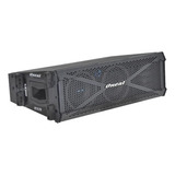 Caixa Acustica Amplificada Line Array 2 Alto falantes 6 Cor Preto