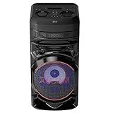 Caixa Acústica LG Xboom RNC5 Multi Bluetooth Graves Potentes Entrada De Microfone E Guitarra