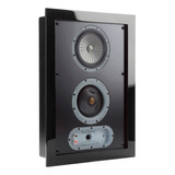 Caixa Acústica Soundframe 1 Embutir Gesso Monitor Audio un Cor Preto