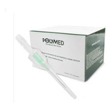 Caixa Agulha Cateter Pra Piercing 100 Und Polymed