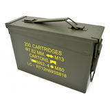 Caixa Ammo Box Metal Transporte Para