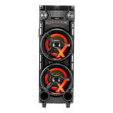 Caixa Amplificada Amvox Aca 1000 Newx 2 Woofers 8 1000w Blu