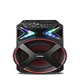 Caixa Amplificada Connect Lights- Mondial- Preto-Vermelho- 400W RMS- Bivolt - CM-400