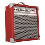 Caixa Amplificada Multiuso Ll Audio Up8 Vermelha
