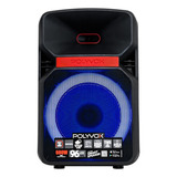 Caixa Amplificada Polyvox Xc 812tws Bluetooth 600w Woofer 12