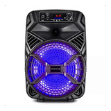 Caixa Amplificada Portátil 260w Rms Multiuso Tws 8