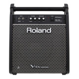 Caixa Amplificador Cubo P Bateria Elêtronica Roland Pm 100