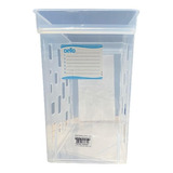 Caixa Arquivo Cristal Dellocolor Sem Pasta Suspensa 0329 h