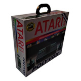 Caixa Atari 2600 Polivox De Madeira Com Divisórias E Alça
