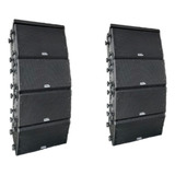 Caixa Ativa Line Array Pronta Entrega Duplo 2400w Rms 2x8