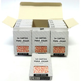 Caixa Baralho 12 Copag 54 Cartas Poker Plastico Naipe Grande
