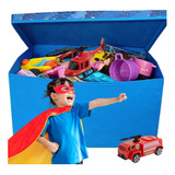 Caixa Baú Porta Brinquedo Infantil Montessoriano