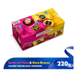 Caixa Bombom Sonho De Valsa E Ouro Branco Sortidos 220g