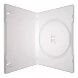 Caixa Box Case Dvd cd Kit 25 Estojo Branca Cristal 14 Mm