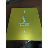 Caixa Box Dourada Vazia   Álbum Figurinhas Dourado Qatar 22