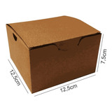 Caixa Box Kraft Lanches