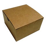 Caixa Box Kraft P Lanches