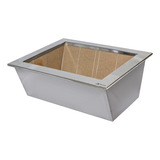 Caixa Braseiro Churrasqueira Em Aço Inox 80x50 Jx Metais