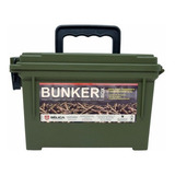 Caixa Bunker Box Belica Munições Kits Limpeza Armas Nfe  