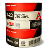 Caixa C 60 Uni Fita Crepe 423 24x50 Uso Geral Tapefix Adere