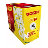 Caixa Cabo De Rede Utp 4 Pares Cat5e Megatron 305 Homologado