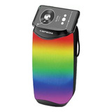 Caixa Caixinha De Som Amplificada Bluetooth Fm Portátil Led
