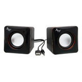 Caixa Caixinha De Som Para Computador Notebook Pc 6w Usb P2