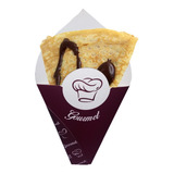 Caixa Caixinhas Embalagem Tapioca E Crepe Frances 100 Pçs
