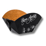 Caixa Canoa Box Embalagem Para Fritas Salgados Porções 250g